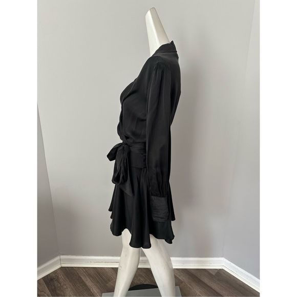 Zimmermann Silk Wrap Mini Dress - Picture 6 of 12